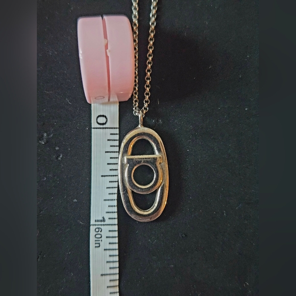 Salvatore Ferragamo Gancini Pendant Necklace - Picture 12 of 13